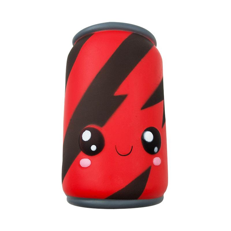 

Jumbo Cola Cans Squishy Simulation Медленно растущая модная игрушка-сжиматель Мягкая снятие стресса Оригинальная посылка со сладким ароматом для детской игрушки