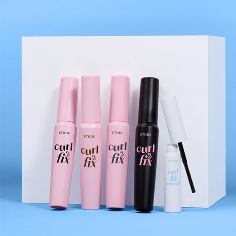 [Etude] Curl Fix Mascara Set of 4 (+ Remover Cara included)
