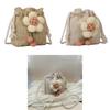 Minimalist Woven Straw Bucket Bag For Women With Drawstring Closure Perfect For Summer Casual Outings