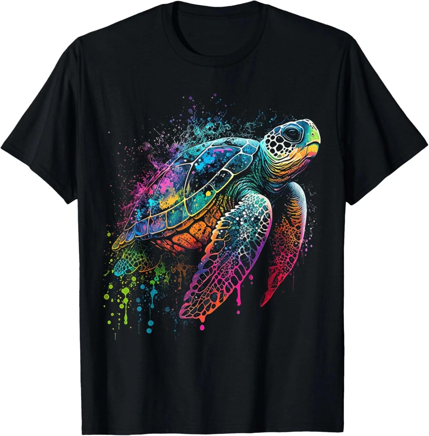 

Sea Turtle Beach Lover Ocean Animal Graphic Novelty Womens Gift Unisex T-Shirt 2XL