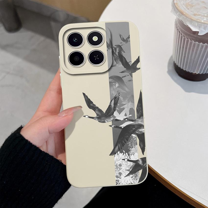 For Honor X6c X6d X5a X5c X6a X7a X8d X9d X8c X7 X8 X6 Phone Case Pretty Flowers Patterns Lightweight Soft Silicone Cover For Honor Protective Housing