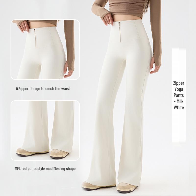 Women s High Waist Micro-Flare Yoga Pants with Tummy Control and No Visible Lines 2XL