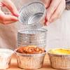 20Pcs Air Fryer Aluminum Foil Cake Cups Microwave Foil Tin Food Tray Container