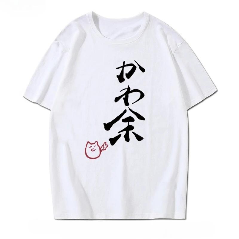 Shortsleeved Roundneck Animeprinted Tshirts for Both Unisex and Women The Same Style As Hololive Virtual Streamer Ayumi Hyakki