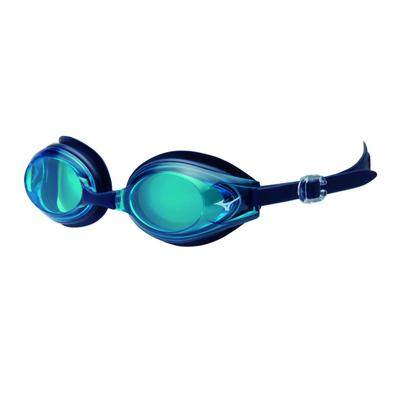 Mizuno N3JEC610 Unisex Polstrované Plavecké Vodotesné Okuliare pre Súťažné Plávanie, Modré,