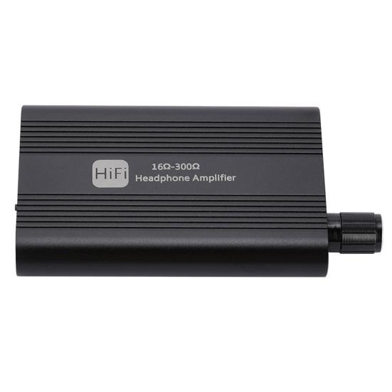 Headphone Amp Adapter HiFi Stereo Sound Rechargeable Volume Adjustment 3.5mm Interface Reduce Noise Speaker Audio Amplifier
