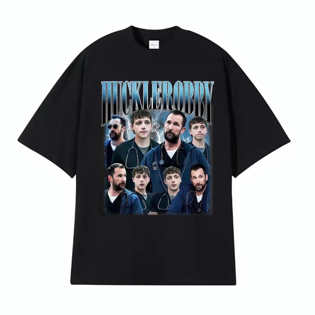 Hucklerobby Dennis Whitaker Tee Trinity Santos Michael Robinavitch Tv Show Noah Wyle T Shirts Men Women Fashion Harajuku T-Shirt