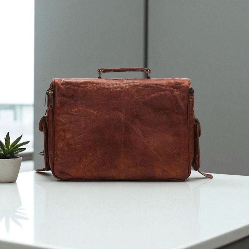100 % Leather Camera Bag for Multi Purpose Vintage Brown DSLR/SLR Camera Bag Case