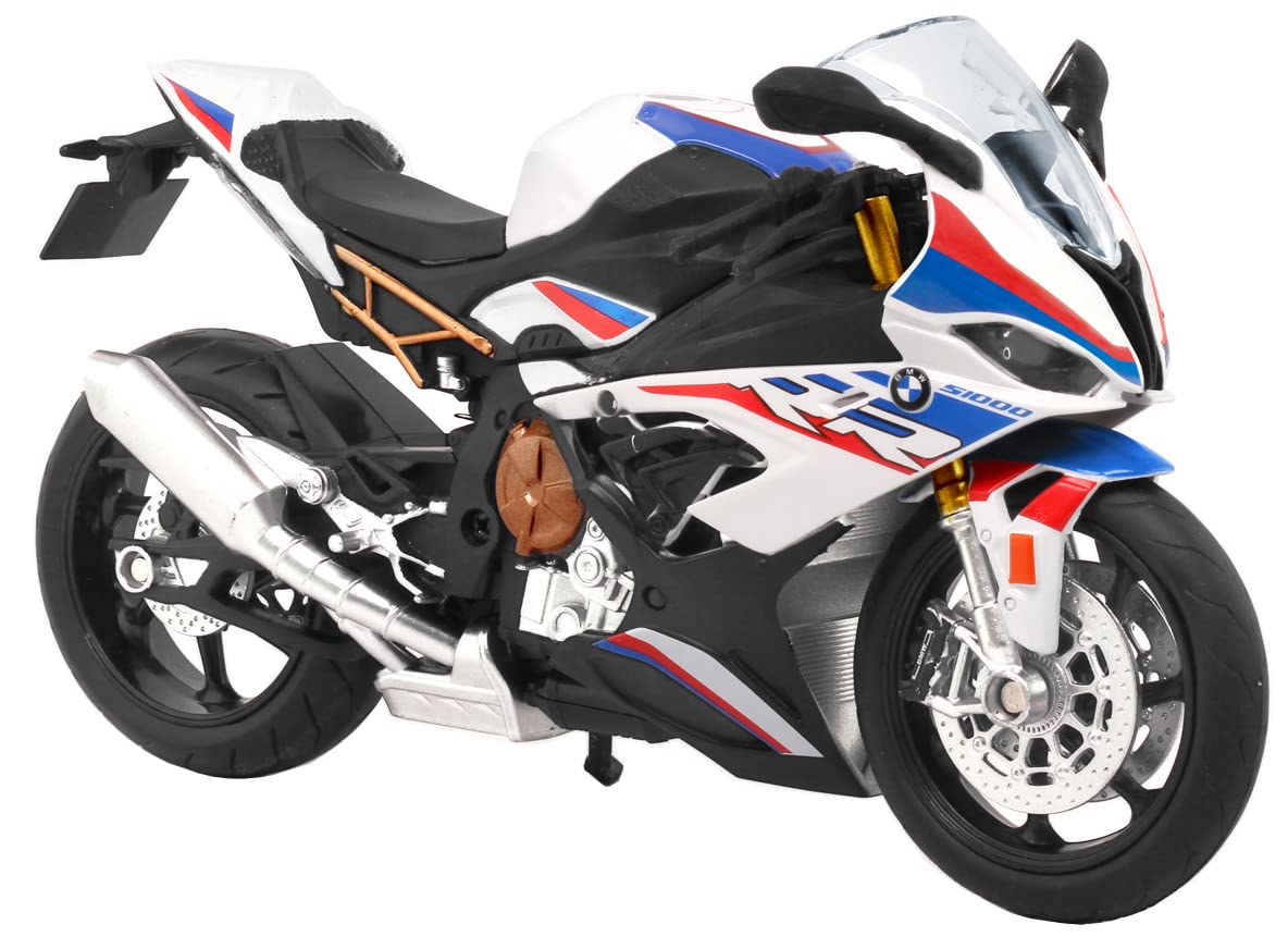 

Мотоцикл Doyusha Diecast 2020 BMW S1000RR Білий готовий продукт 1/12