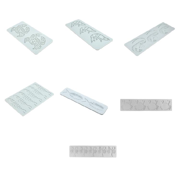 Elegante Spitzenmusterformen Kuchenspitzenformen Kuchenranddekorationen Küchenbackwerkzeug Fondantformen Silikontextur