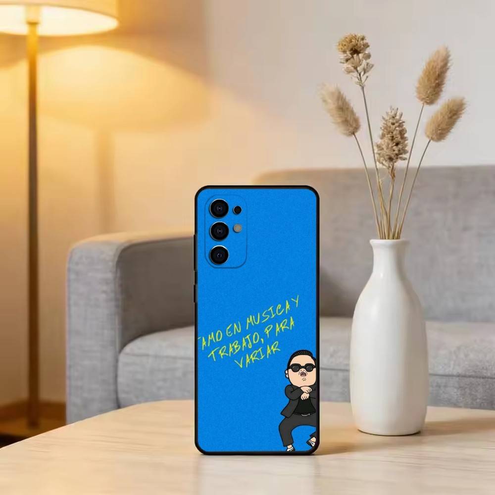 

P-S-Y Phone Case For Samsung S25,S24,S21,S22,S23,S30,Ultra,S20,Plus,Fe,Lite,Note,10,Black Cover Samsung S30Ultra5G