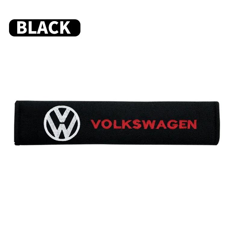 

Car Seat Belt Cotton Safety Belt Shoulder Protector Cover Car Goods For Volkswagen Lavida POLO Tiguan Passat Golf EOS Scirocco
