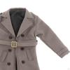 1/12 Figure Long Trench Coat with Belt for 6inch Action Figures