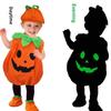 Childrens Boy Halloween Ghost Skeleton Performance Costume With Luminescent For Kids 3 To 8 Years