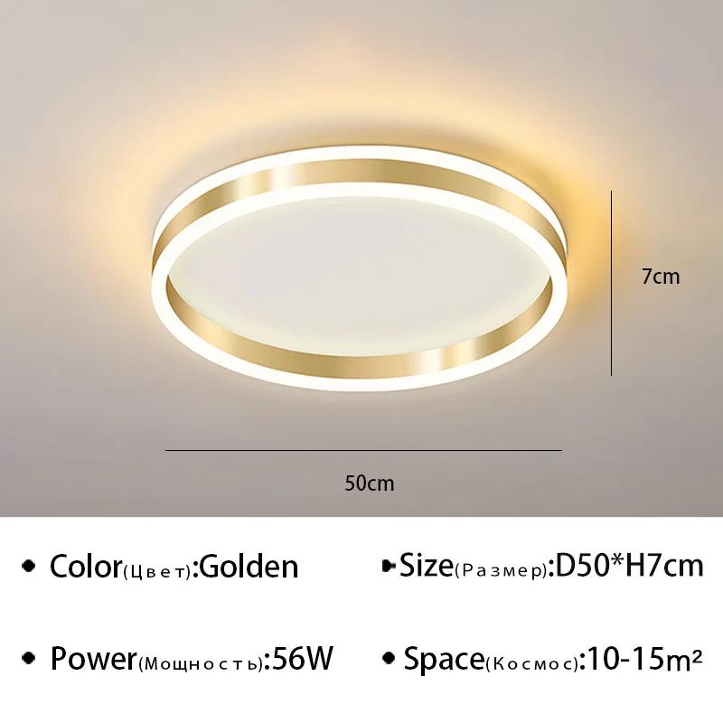 Nordic Ring Led Up and Down Glow Ceiling Light Dimmable for Dining Living Room Bedroom Aisle Home Decor Indoor Lighting Fixture