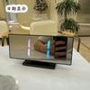 Mirror Projection Alarm Clock, Digital Temperature Time Projector Clock Premium Desktop Living Room Decor