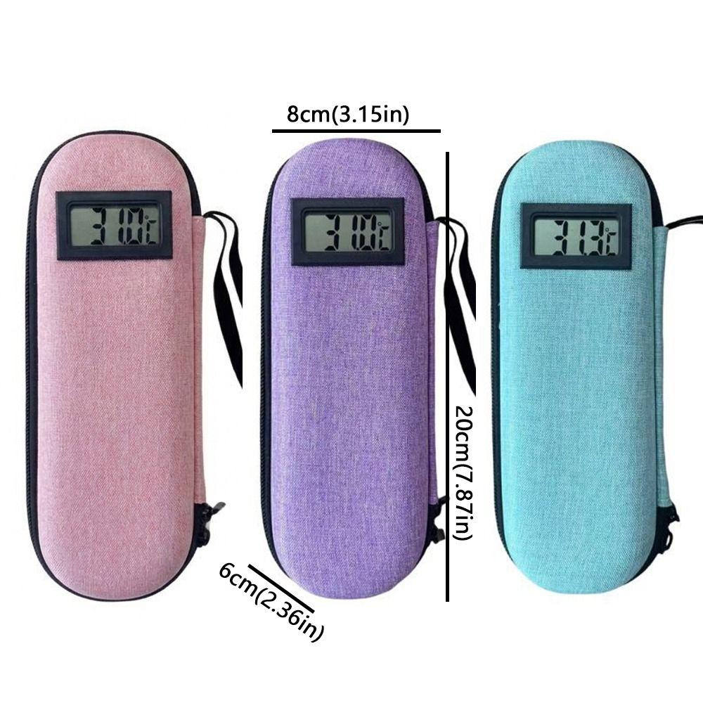 Thermal Insulated Insulin Cooling Storage Case Waterproof Insulin Cooler Travel Case  Pill Storage