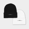 Autumn and winter new fashion trendy brand simple letter embroidery knitted hat men's outdoor warm wool hat women's personalized hat