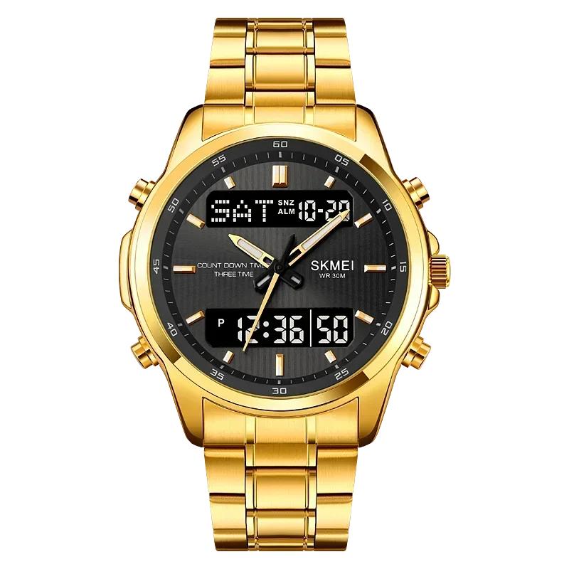 Skmei 2049 Backlit Sport Waterproof Alarm Clock 3 Time Men's Watch Countdown Timer Digital Watch Fashion Watches