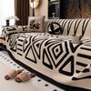 Anti-slip Bohemian Style Sofa Protector Geometric Pattern Couch Cover Luxury Sofa Cover  Apartment
