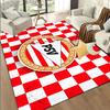 1PC Psv Sports Emblem Floor Mat for Living Room, Game Rooms, Office, Bedroom, Office Floor Mat Playful Design, Christmas fan gifts
