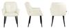 Upholstered Velvet Chair Alex Velvet Light Beige