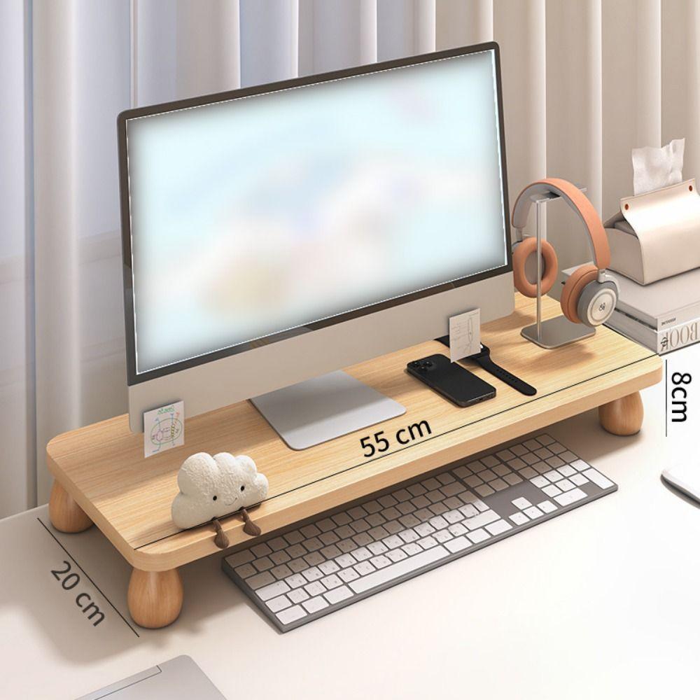Comfortable Viewing Height Desktop Computer Heightening Rack Laptop Height Increasing Holder Home