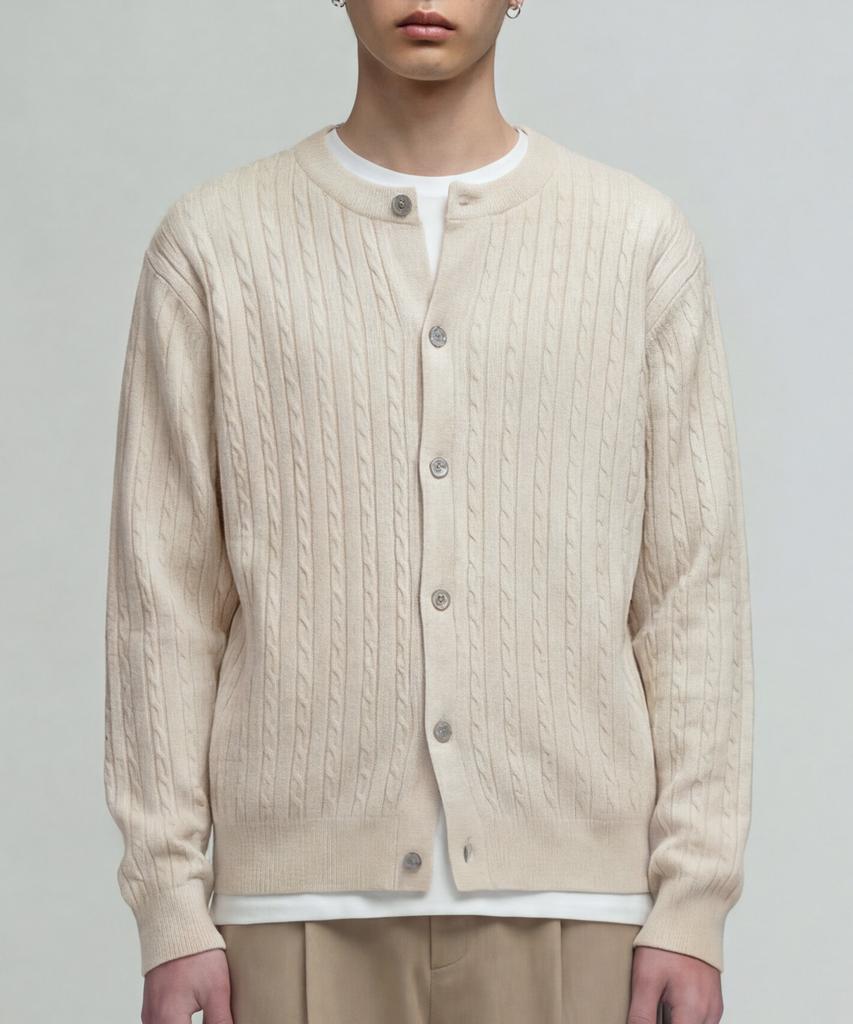 Veryvain Viscose Cable Cardigan - 8 Color