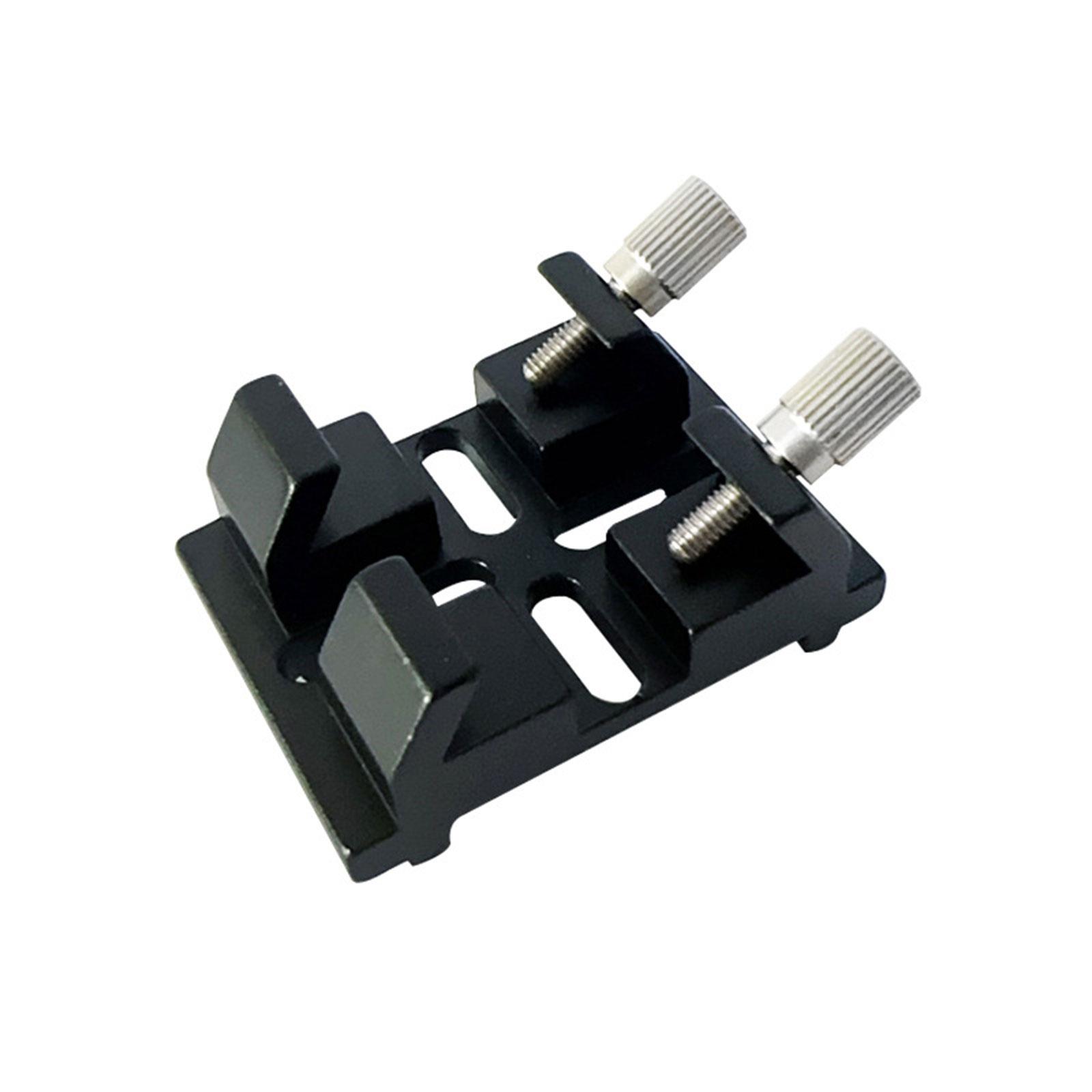 

Универсальная замена основания типа «ласточкин хвост» Монтажный кронштейн для искателя с площадкой-пазом типа «ласточкин хвост» для телескопа чёрный