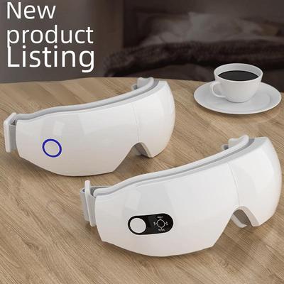 Aparat de masaj pentru ochi cu presiune de aer Bluetooth pentru copii - ameliorează oboseala ochilor cu protector pentru ochi, cadou ideal.