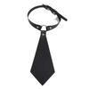 New Stylish and Personalized PU Leather Bondage Collar Tie-style Ring Collar Punk Formal Tie