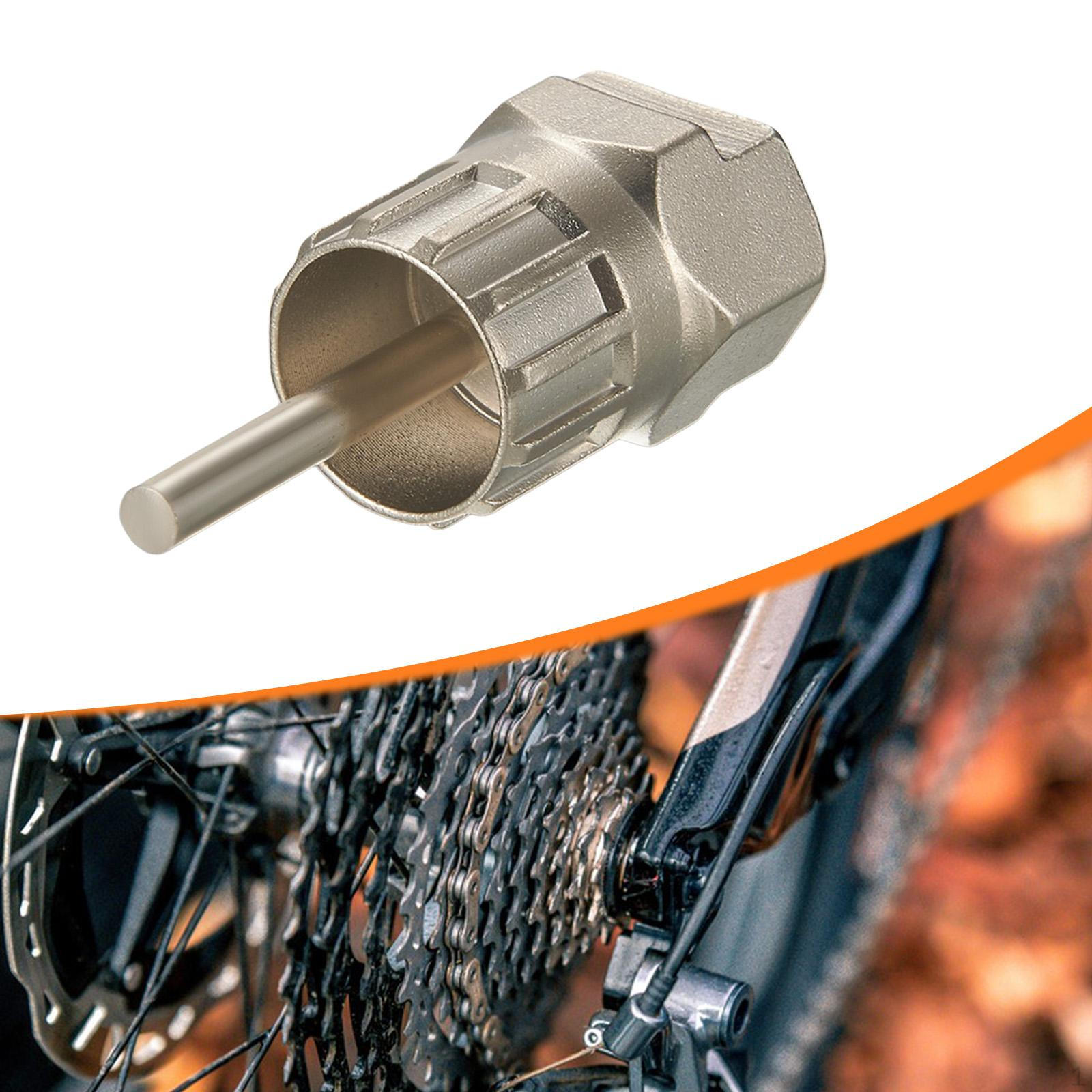 

Bicycle Freewheel Remover Disassembly Repair Tool Cassette Lockring for Trail