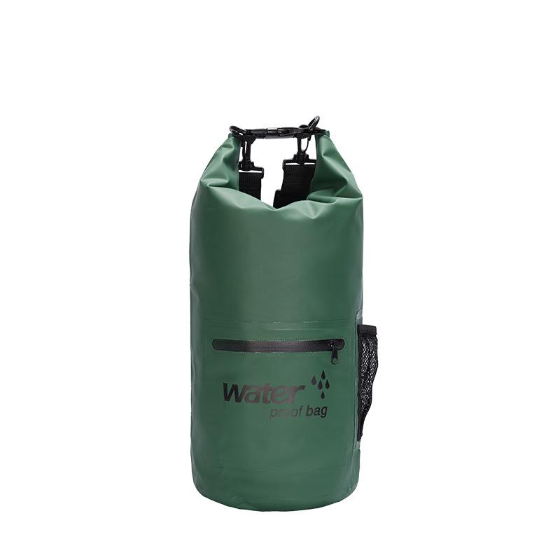 Waterproof PVC Rafting and Beach Zipper Pocket Bag