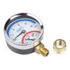 Pressure Gauge Temperature Gauge 0-120°C Temperature Range Easy Monitoring