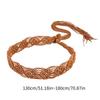 Fashion Woven Rope Belt Crochet Travel Waiststrap Girl Waist Ornament Accessories Ethnic Waist Belt Women Waiststrap