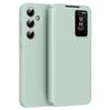 Husă Flip Samsung Galaxy S25 Smart View Wallet, Verde