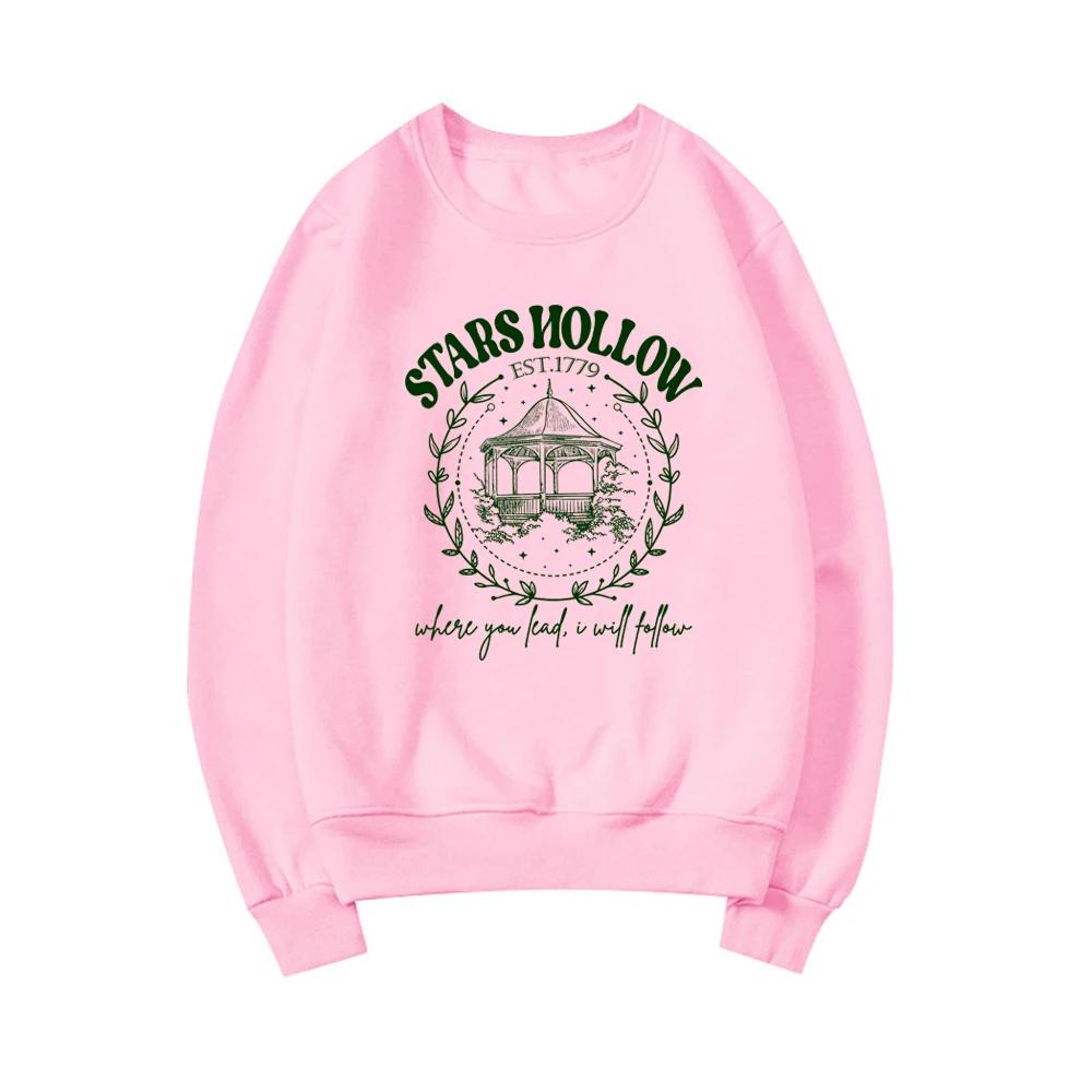 Stars Hollow Where You Lead I Will Follow Sweatshirt Vintage Stars Hollow Sweatshirt Lukes Diner Hoodie Fall Festival Sweater