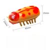 Funny Electric Bugs Cat Toy Automatic Escape Mini Robot Bug Vibration Insect Toys for Cats Battery Operated Cockroach Ladybug