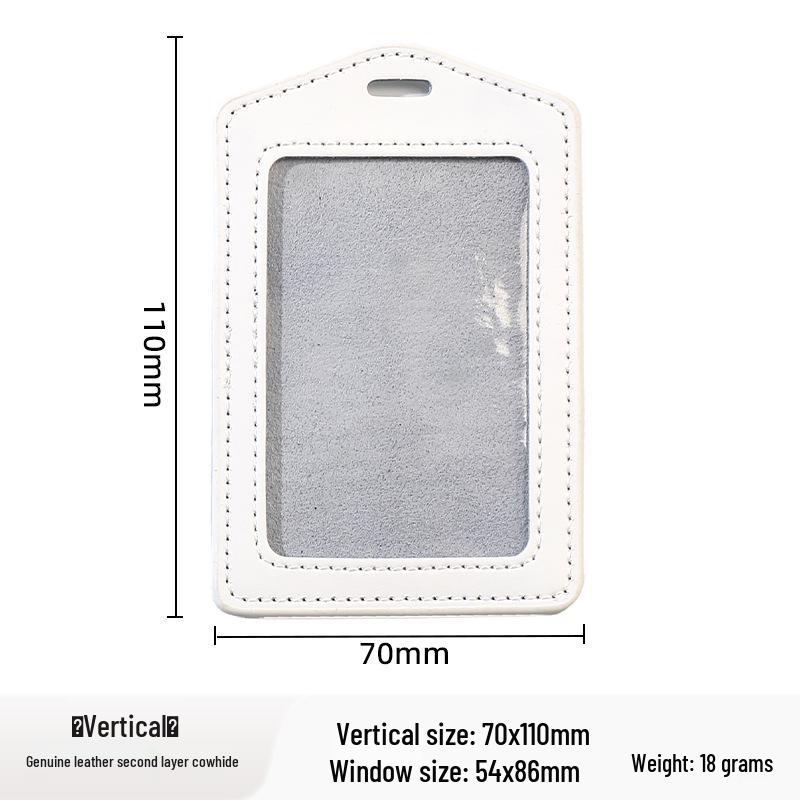 Genuine Leather Card Holder for ID & Documents
