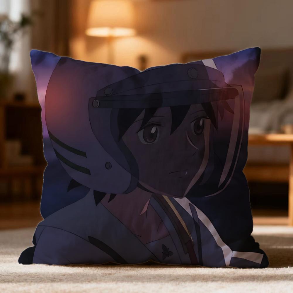 Hot F5 Centimeters Per Secondes Cushion Cover Soft Washable Pillow Case Multi-Scene for Couch Bed Travel Office Use