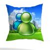 Frutiger Aero Art Pillow Case Pillow Case Living Room Sofa Cushion Cover Suitable For Home Bedroom Room Decoration