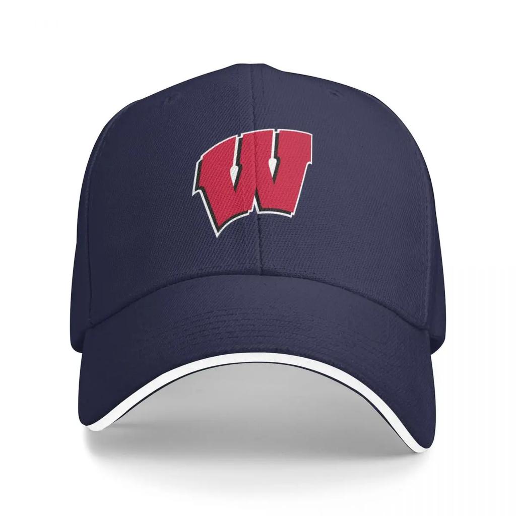 University of Wisconsin-Madison W Baseballkappe Golfhut Mann Derbyhut Teahut Mädchen Herren