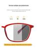 Unisex Full-Frame Progressive Photochromic Reading Glasses with Anti-Blue Light for Distance & Near Vision