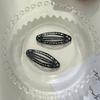 2-8pcs New Ethnic Style Straight Clips Korean Girl Hairclips Y2k Side Clips Cute Hair Clip Headband Silver BB Clip