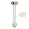 Dual Button Child Safety Lock Plastic Locker Buckle Toilet Lock  Home Security Protection