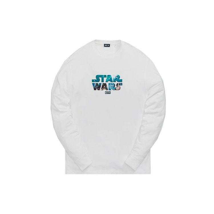 

Kith X Star Wars Highlight Long Sleeve Tee Men Tops White KHM030196-101 L