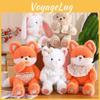 Cute Animal Fox Cat Bear Rabbit Plush Doll Stuffed Toy For Babies High Quality And Adorable