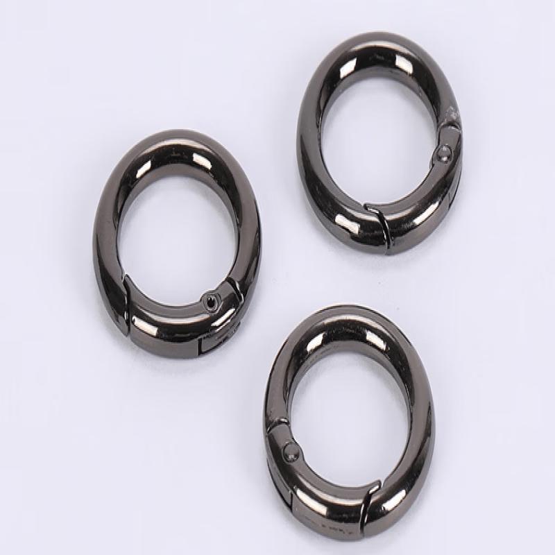 Tolex Thick Steel Keychain Ring