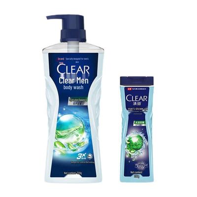 Clear Men Ausgleichende Ölkontrolle Feuchtigkeitsspendendes Duschgel