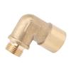 90 Degree Oxygen Sensor Extender M18x1.5 Brass Extension Spacer Adapter Car Accessory